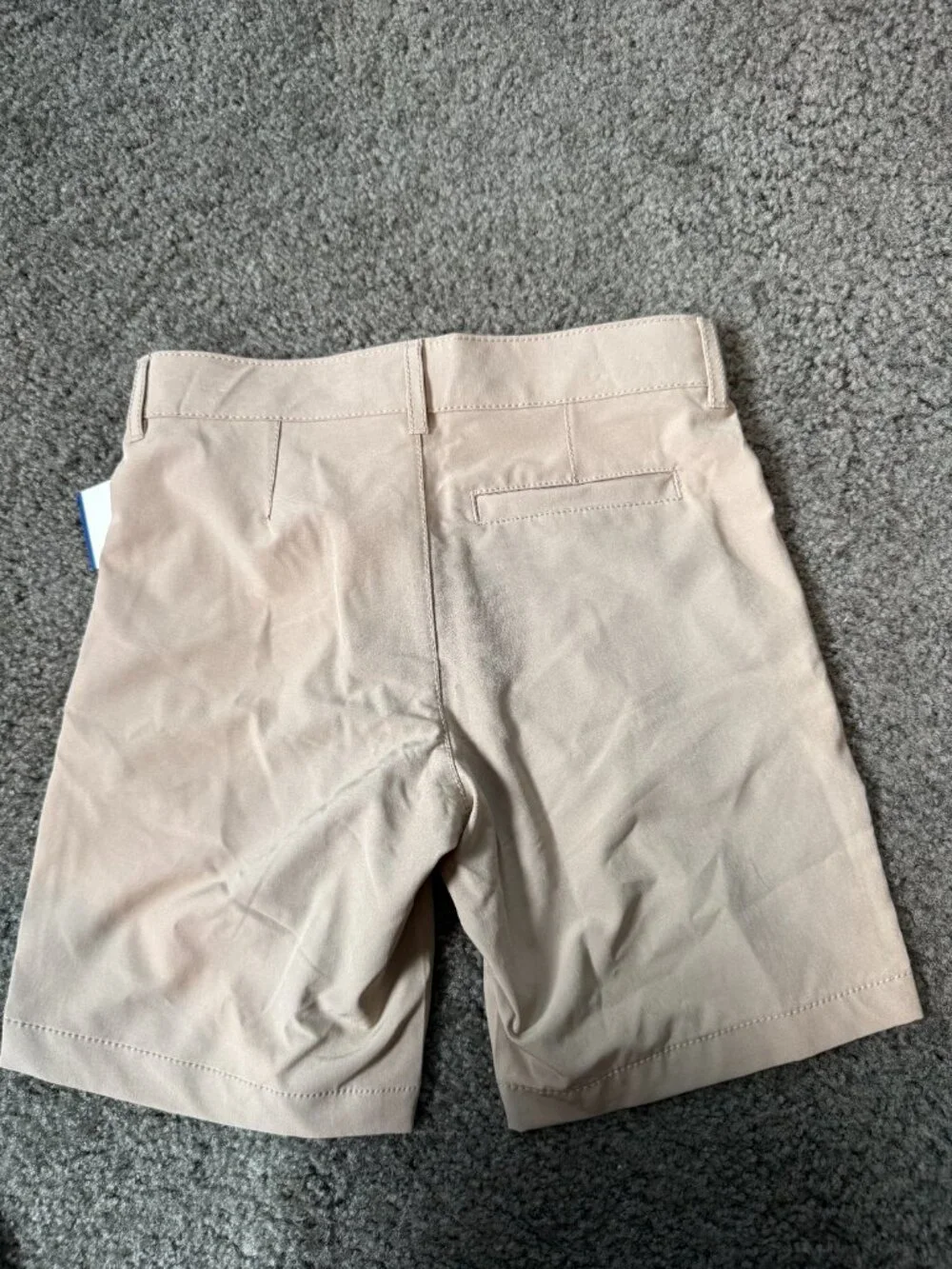 NWT Old Navy Boys Size 7 Khaki Dry-Quick Tech Flat-Front Shorts